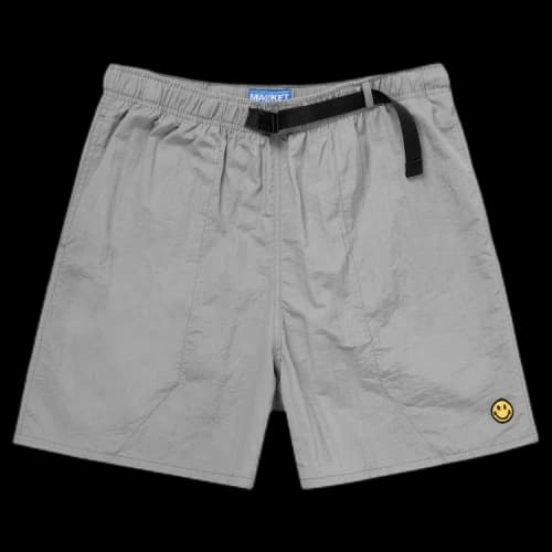 Market Smiley Tech Shorts 'Grey'