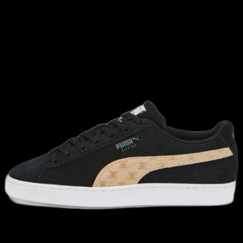 PUMA Suede T7 'Black Yellow'