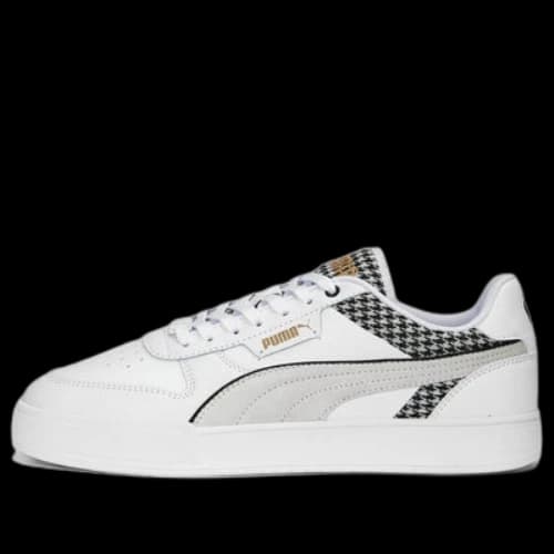 PUMA Caven Dime Houndstooth 'White Black Gold'