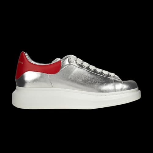 Alexander McQueen Oversized Sneaker 'Silver Coccinelle'