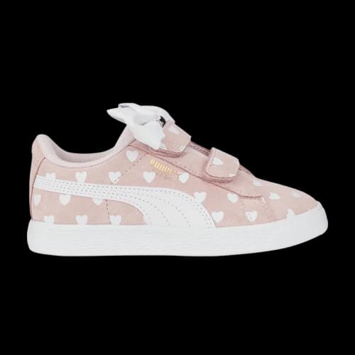 Puma Suede Classic Re-Bow Little Kid 'Hearts - Island Pink'