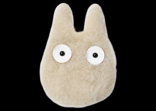 Porter x My Neighbor Totoro Small Polar Fishing Wear Badge White