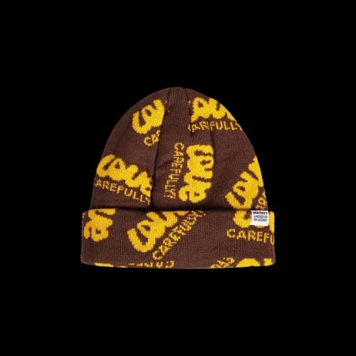 Market Love Carefully Beanie 'Brown'