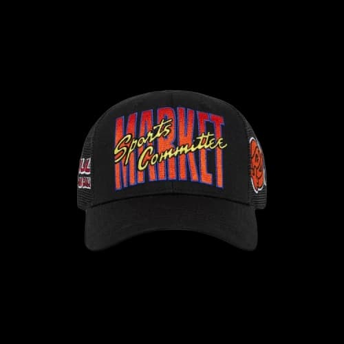 Market Sports Committee Trucker Hat 'Black'