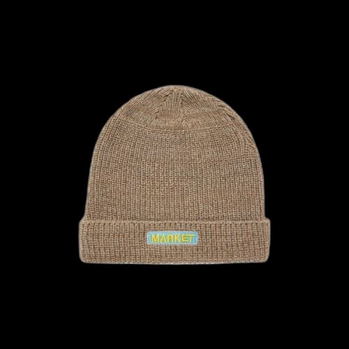 Market Reflective Bar Logo Beanie 'Tan'