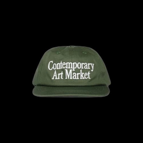 Market Contemporary Art Market Dad Hat 'Sage'