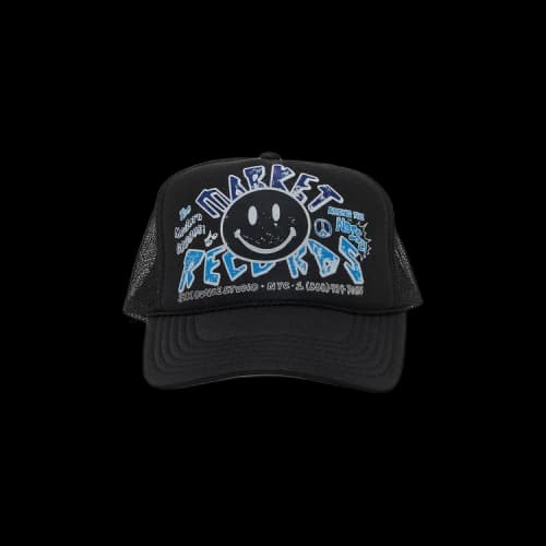 Market Smiley Night Market Trucker Hat 'Black' GOAT Exclusive