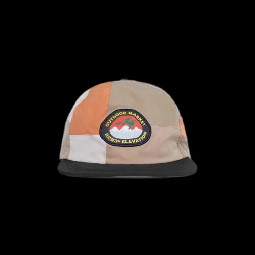 Market Gorp Patchwork 6 Panel Tech Hat 'Eden'