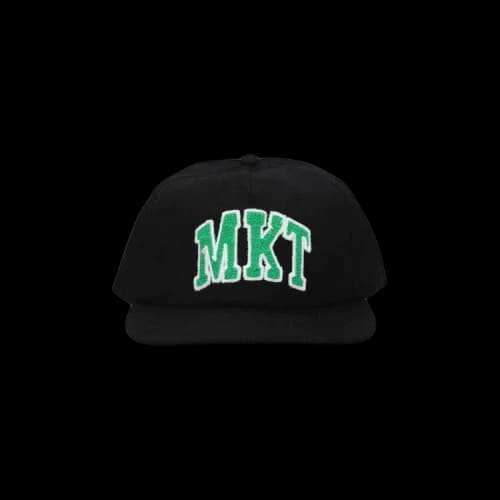 Market Arc 5 Panel Hat 'Black'