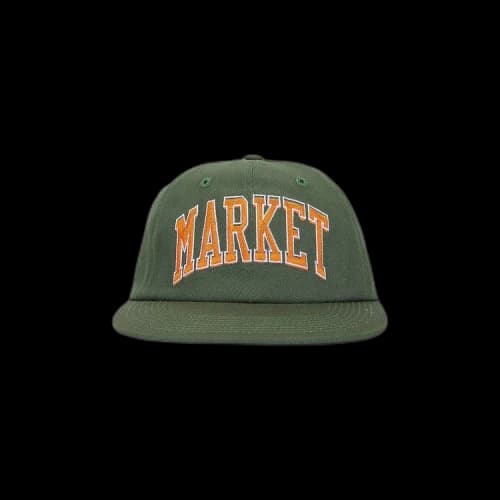 Market Offset Arc 6 Panel Hat 'Sage'