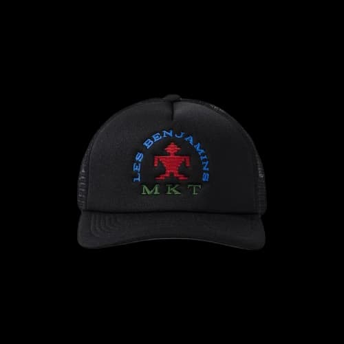 Market Textile Trucker Hat 'Black'