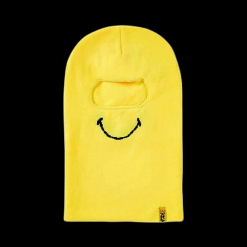 Market Smiley Balaclava 'Yellow'