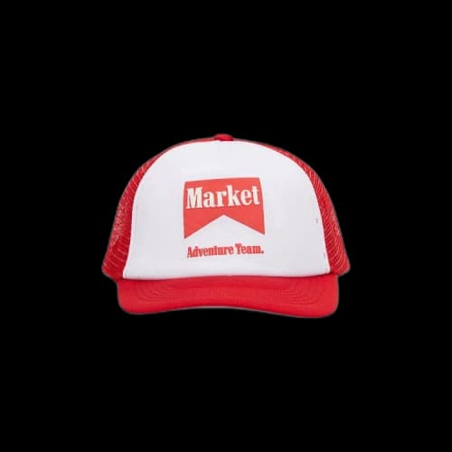 Market Adventure Team Trucker Hat 'Red'