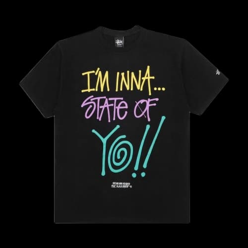 Stussy State Of Yo!! Tee 'Black'