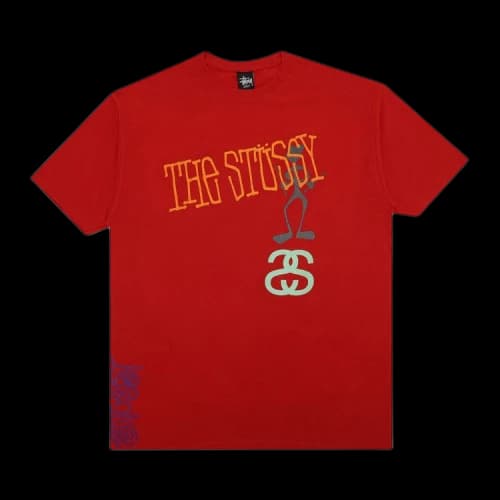 Stussy Multi Beat Tee 'Red'