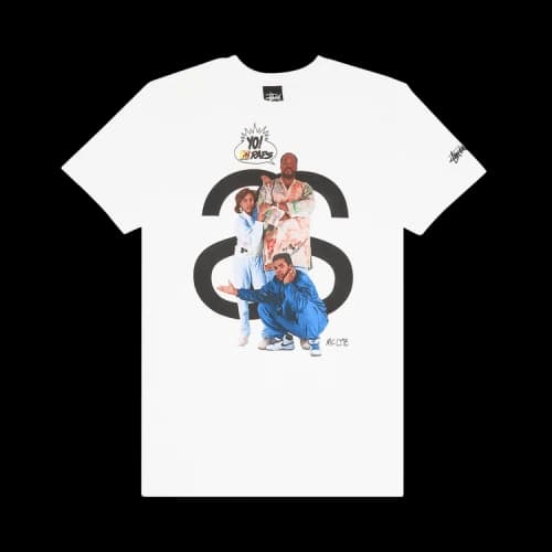Stussy MC LYTE Tee 'White'