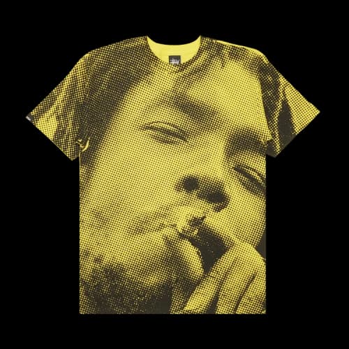 Stussy Tosh Face Tee 'Gold'