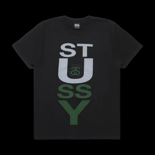 Stussy Billboard Vintage Tee 'Black'