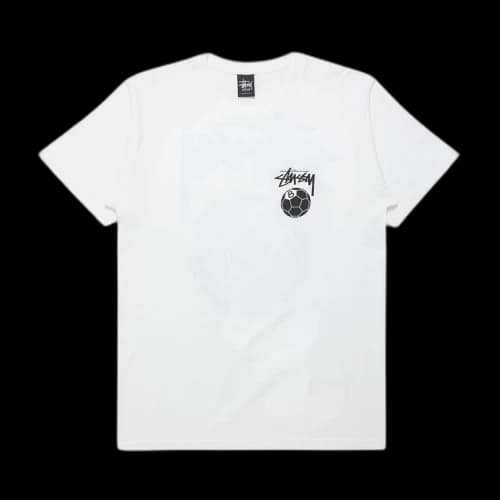 Stussy 8 Soccer Ball Tee 'White'