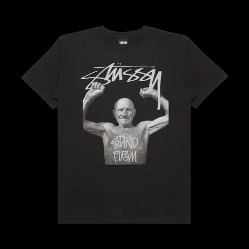 Vintage Stussy Stand Firm Tee 'Black'