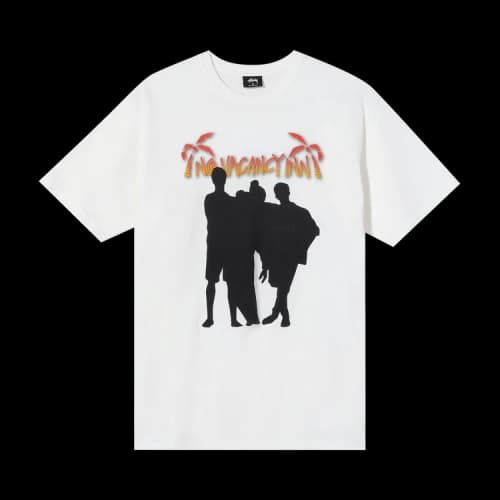 Stussy x No Vacancy Inn Pigment Dyed Tee 'Natural'