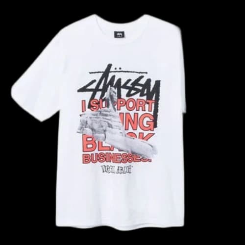 Stussy x OFF-WHITE Virgil Abloh World Tour Tee