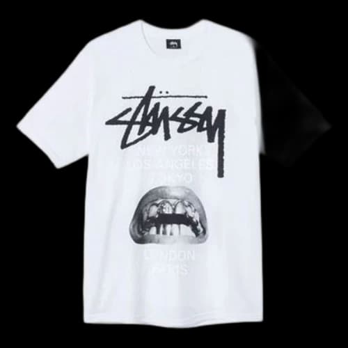 Stussy x RICK OWENS Unisex World Tour White