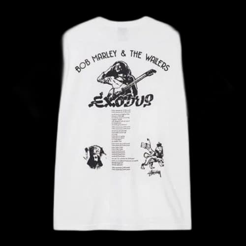 Stussy x Bob Marley & The Wailers Gear Exodus T-Shirt 'White'