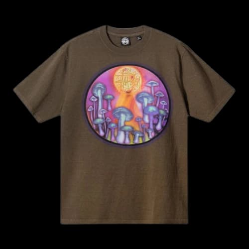 Stussy x Dries Van Noten Airbrush Vase Tee 'Khaki'