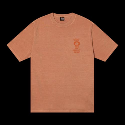 Stussy x Our Legacy Work Shop Surf Skull Pigment Dyed Tee 'Clay'