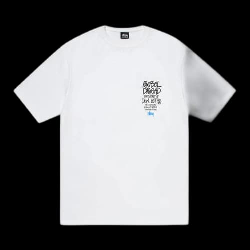 Stussy Rebel Dread Tee 'White'