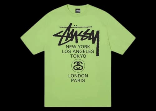 Stussy World Tour Tee Tea