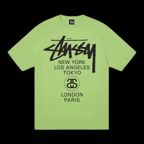 Stussy World Tour Tee 'Tea'