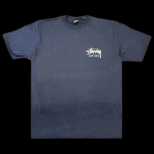 Stussy Stock New York Tee 'Navy'