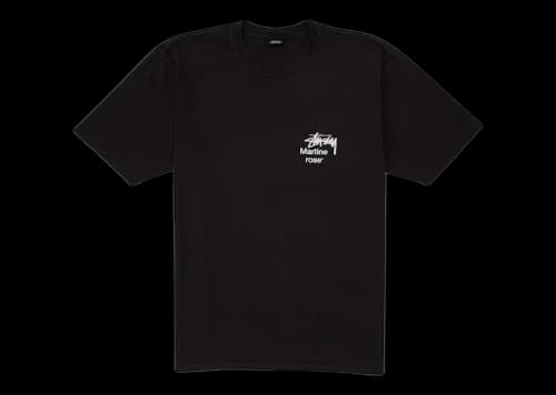 Stussy x Martine Rose Collage Pigment Dyed Tee Black