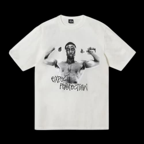 Stussy x Martine Rose Stand Firm Pigment Dyed Tee 'White'