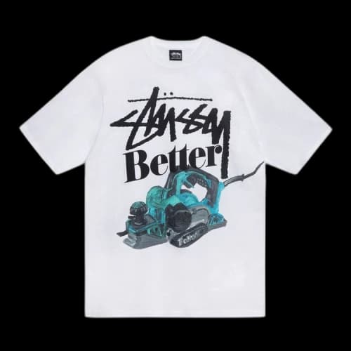 Stussy x Better Gift Shop Built Better Tee 'White'