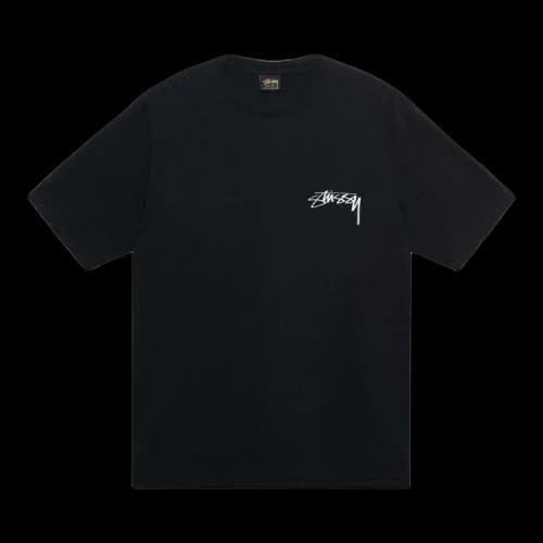 Stussy x Our Legacy Dot Pigment Dyed Tee 'Black'