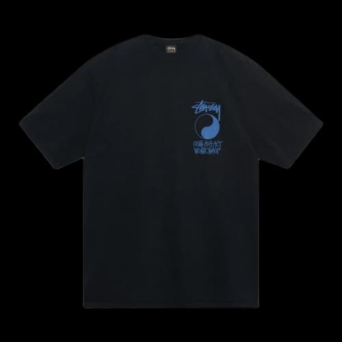 Stussy x Our Legacy Frame Pigment Dyed Tee 'Black'