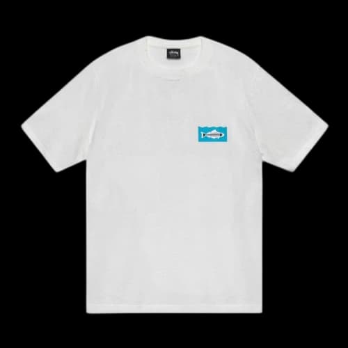 Stussy Heal The Bay Ocean Pigment Dyed Tee 'Natural'