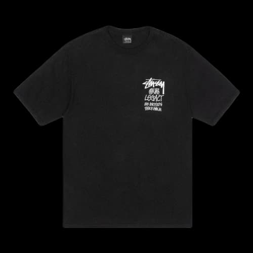 Stussy x Our Legacy Surfman Pigment Dyed Tee Black