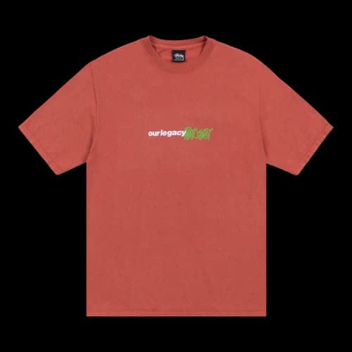 Stussy Ol Sport Pig. Dyed Tee Clay