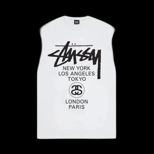 Stussy World Tour Tee 'White'