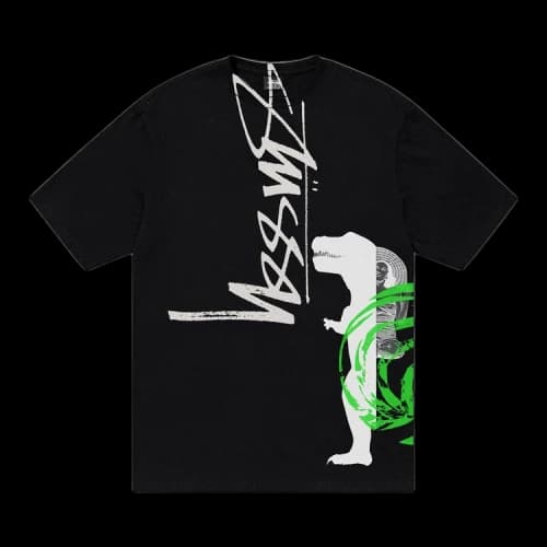 Stussy David Carson Dino Tee 'Black'