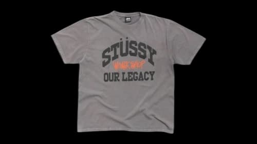 Stussy x Our Legacy Collegiate Tee