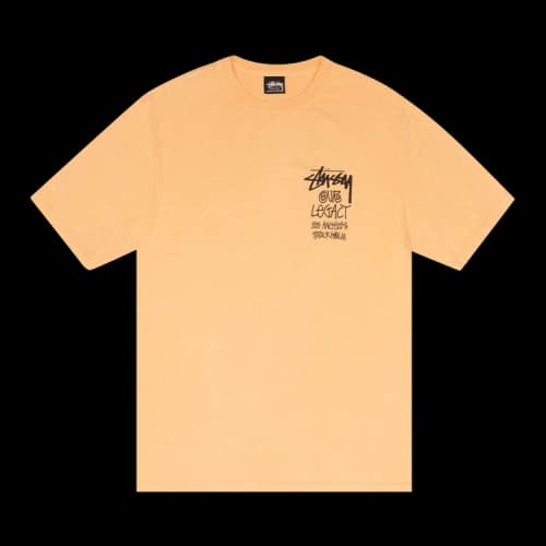 Stussy x Our Legacy Work Shop 8 Ball Yin Yang Tee 'Peach'