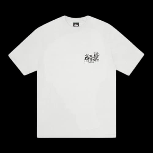 Stussy Pool Service Tee Pigment Dyed 'Natural'