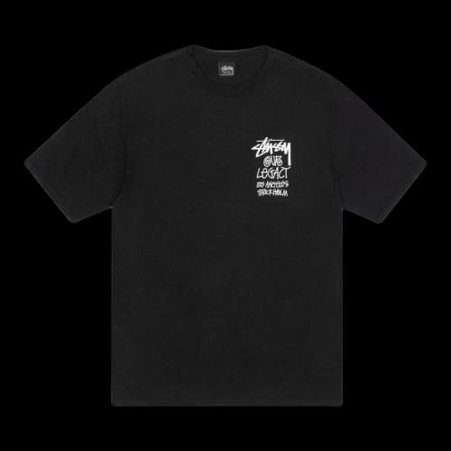 Stussy x Our Legacy Work Shop Surfman Tee Pigment Dyed 'Black'