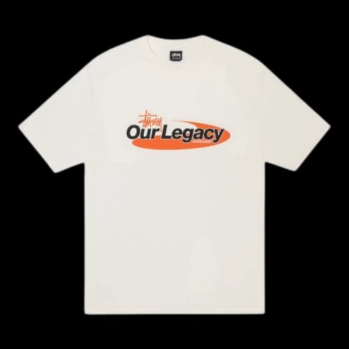 Stussy x Our Legacy Work Shop Swirl Tee Pigment Dyed 'Natural'