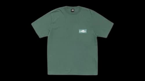 Stussy Heal The Bay 40 Pigment Dyed Tee Pine